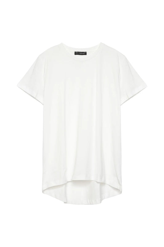 Short Sleeve Basic T-Shirt Ecru
